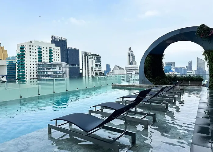 公寓 300m To Bts L Rooftop Pool L Gym